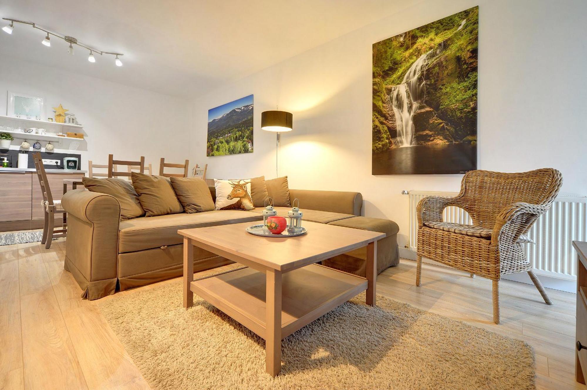 Apartment Mocca Z Dwoma Sypialniami I Tarasem *